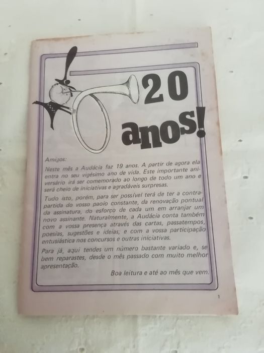 Revista Audácia - 20 anos
