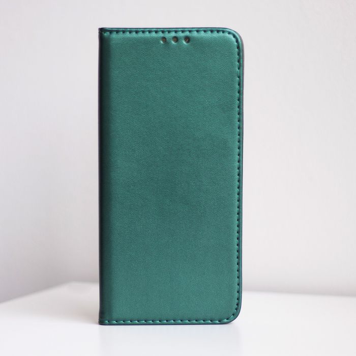 Etui Smart Magnetic do Oppo A40 4G … A60 5G (Global) ciemnozielone