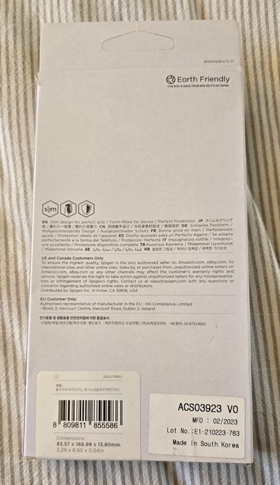 Capa para S22 Ultra Spigen - Nova e embalada