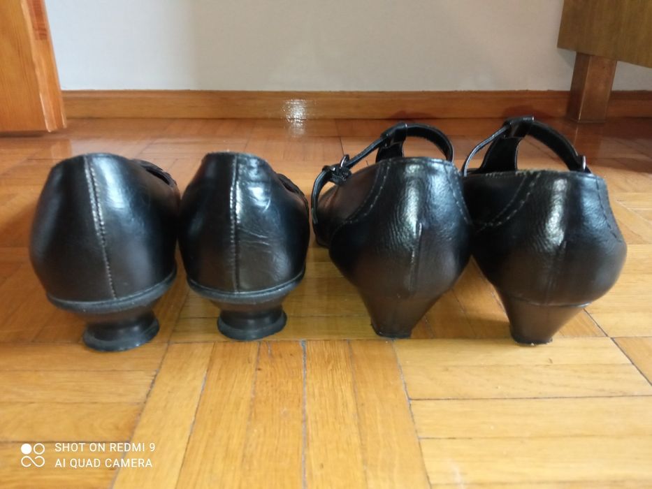 2x buty damskie czółenka rozm. 37