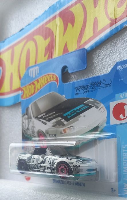 91 mazda mx-5 miata hot wheels