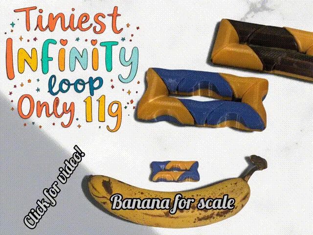 Loop Infinito Pequeno e Leve - Só 11g!