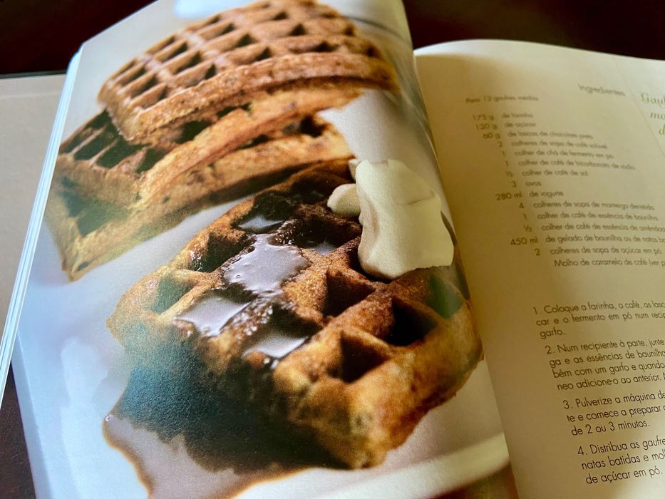 Sobremesas com café, com e sem açúcar