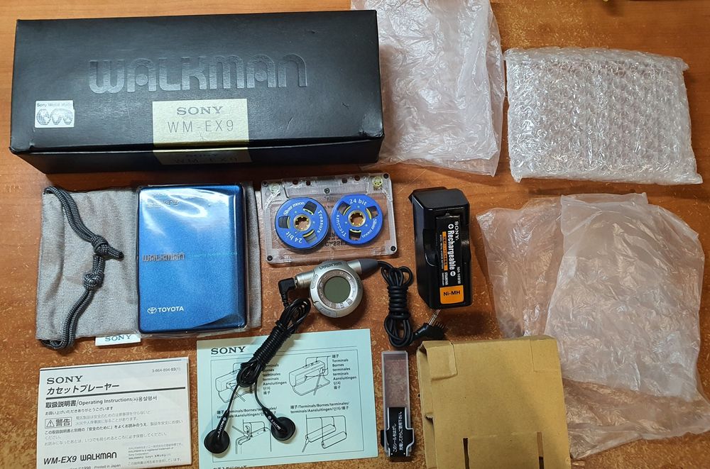 Sony Walkman WM-EX9 Toyota-Limited edition 2000  JEDEN BARDZO RZADKI MODEL