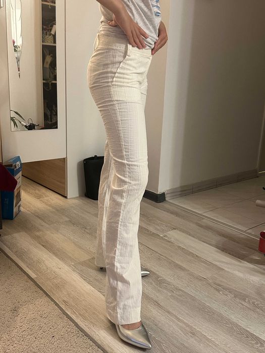 Білі штани MNG (Mango), розмір 36 – як нові