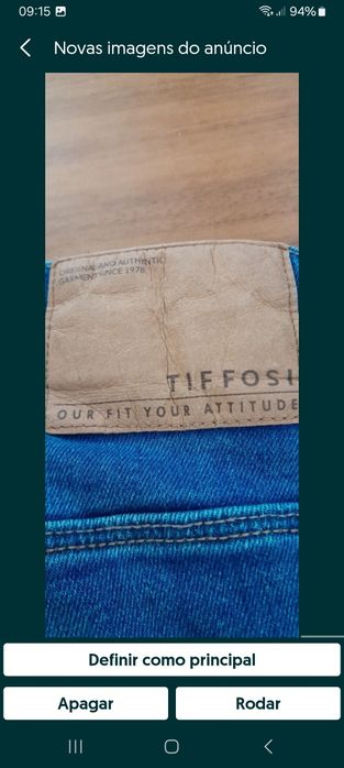 Calça Tiffosi ganga como nova