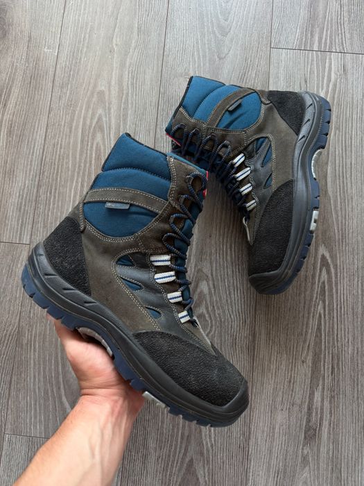 Męskie Wodoodorne Trwałe Wysokie Buty z Noskiem Ochronnym Premium Made In Italy Dryplexx