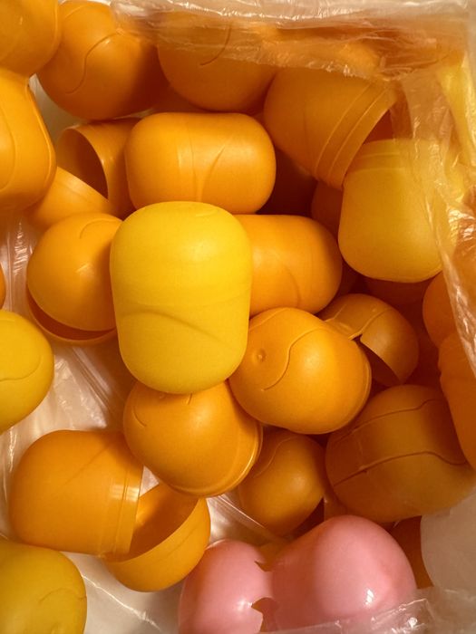 Embalagem cápsulas vazias ovos kinder chupa chups miniverse