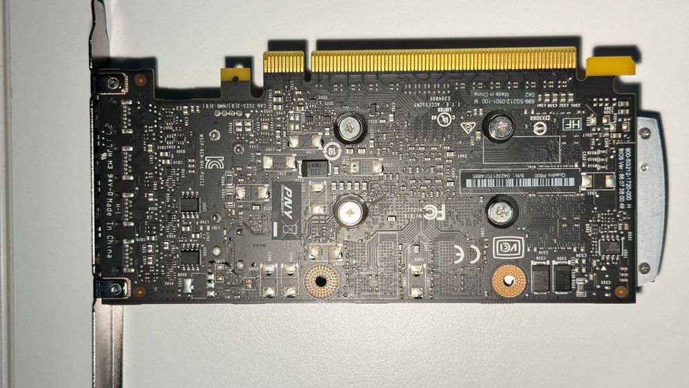 PNY Quadro P600 DVI Graphics Card (NVIDIA - 2 GB DDR5)64584476949506123