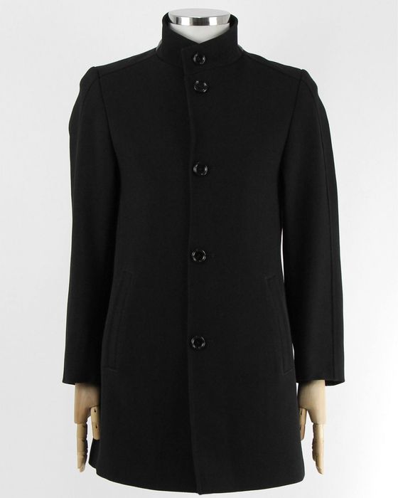 CINQUE чоловіче чорне пальто. Оригінал. 46 (S)