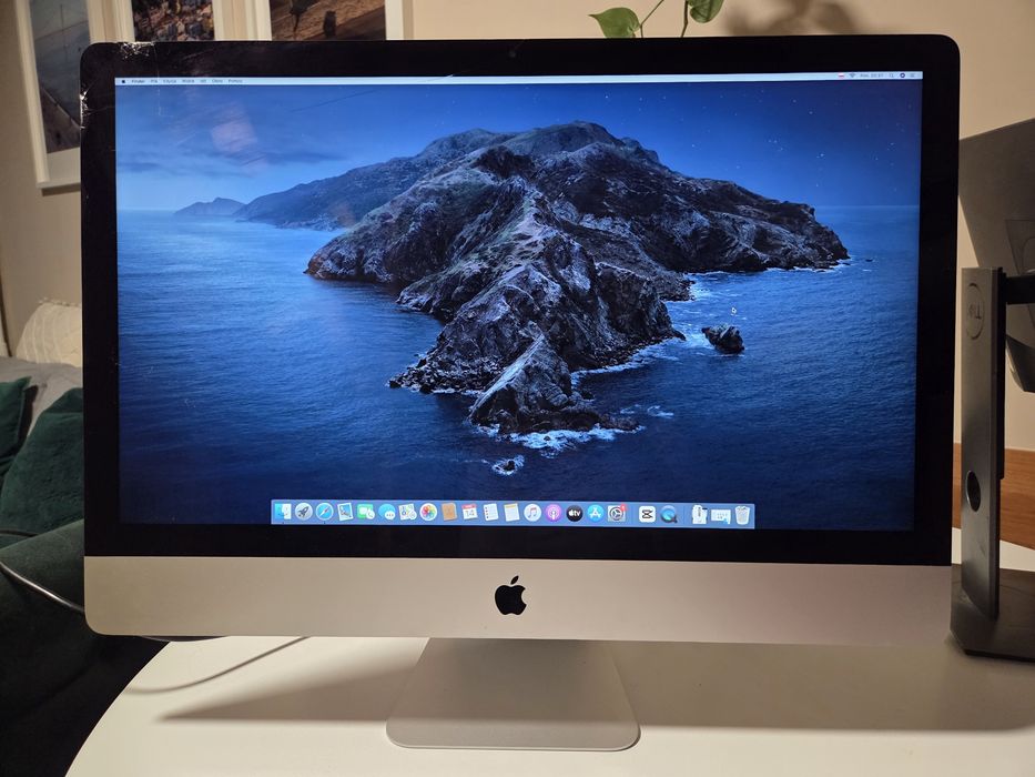 Mac 27" Late 2013 | 16 GB RAM | macOS Catalina | uszkodzony ale działający monitor