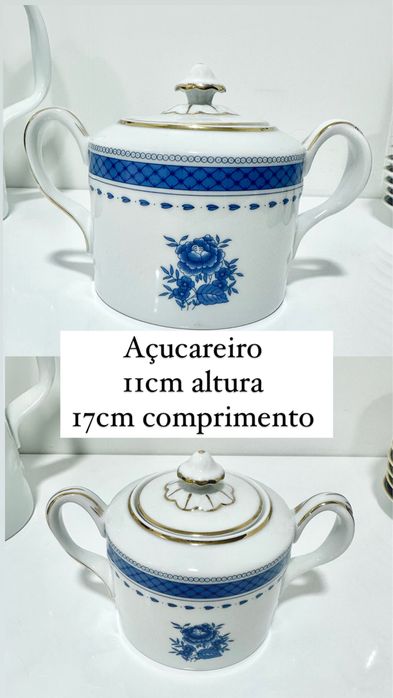 Conjunto Café Vista Alegre Coleção Cozinha Velha