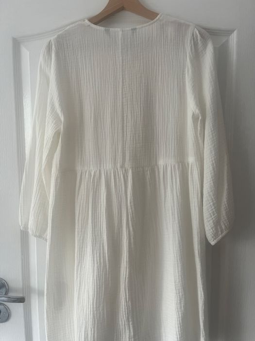 Sukienka letnia muślinowa Zara rozmiar S