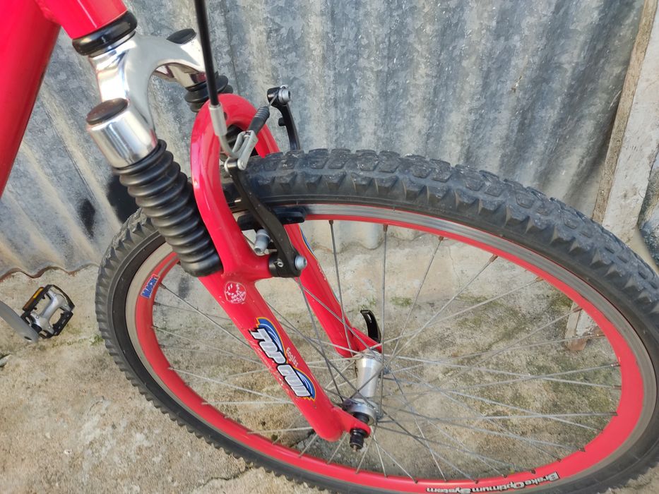 Tenho uma bicicleta em ALUMINIO