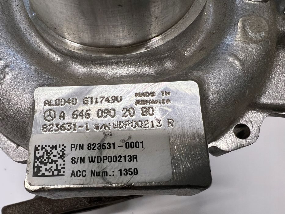 sprinter om646 turbina garrett a6460902080 a6460900480 nowa