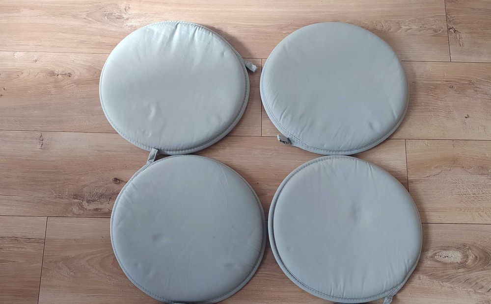 Poduszka cilla ikea szara na krzesło 5 sztuk