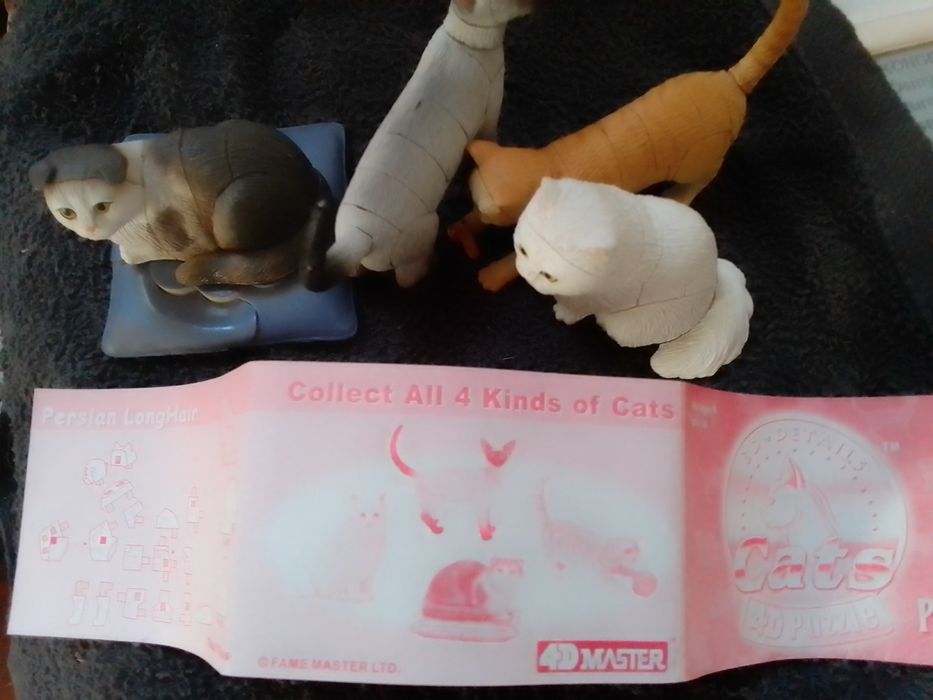 3D Puzzle (пазли) 4 коти б/в