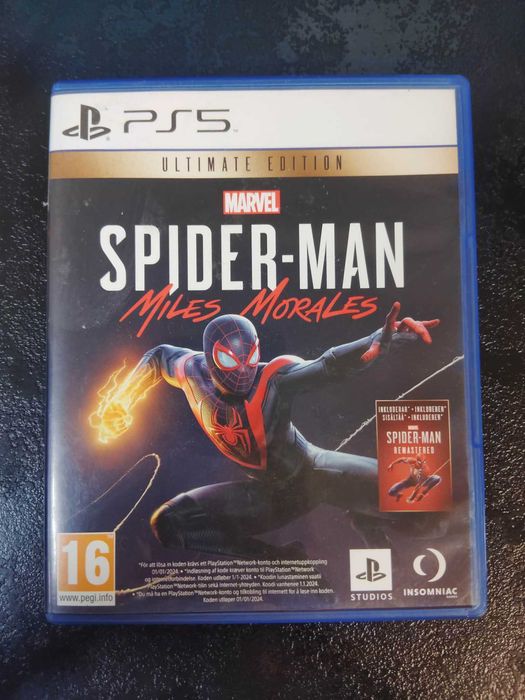 SpiderMan Miles Morales PS5 Angielska wersja gry - brak PL