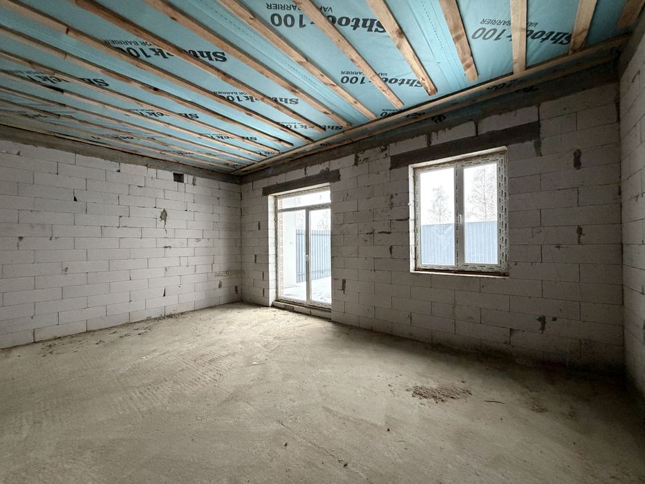 Сучасний одноповерховий дуплекс 80м2 , газ! Михайлівка-Рубежівка