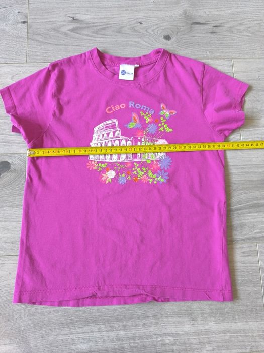 Italia t-shirt koszulka bluzka bawełna w rozmiarze 140 wiek  9-10