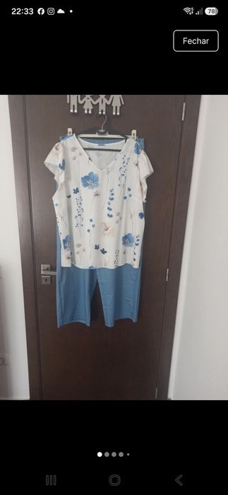 Conjunto xxl de verão