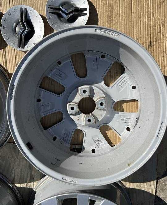 Alufelgi komplet Citroen 6,5J 17” ET 26 4x108 + dekielki komplet