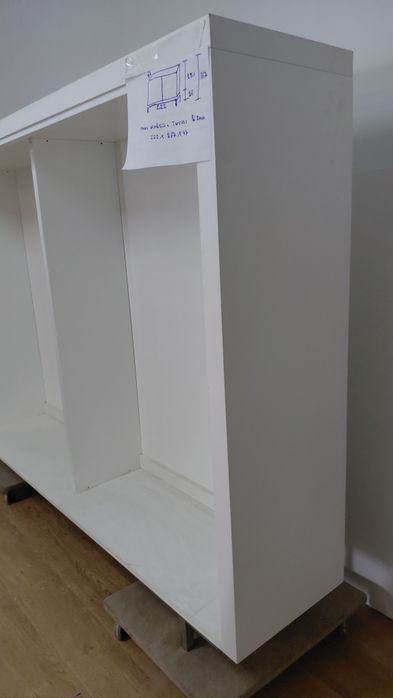 Movel branco ( sem pe inox (Desmontavel)222x167x47cm