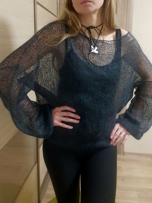 Светр павутинка ручна робота