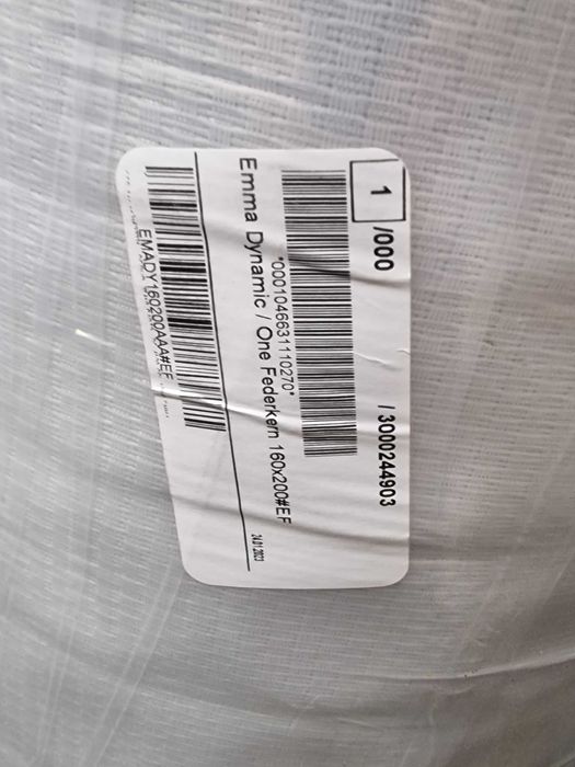 Materac Emma One, nowy, wymiary 160x200