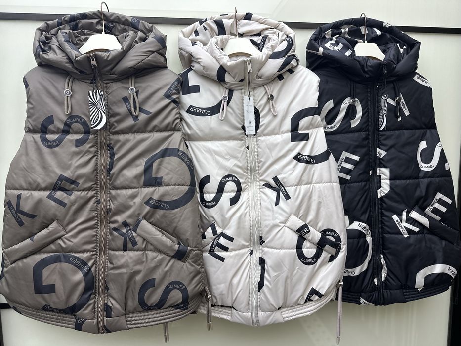 Жіноча жилетка | жіноча тепла жилетка | жилетка з капюшоном