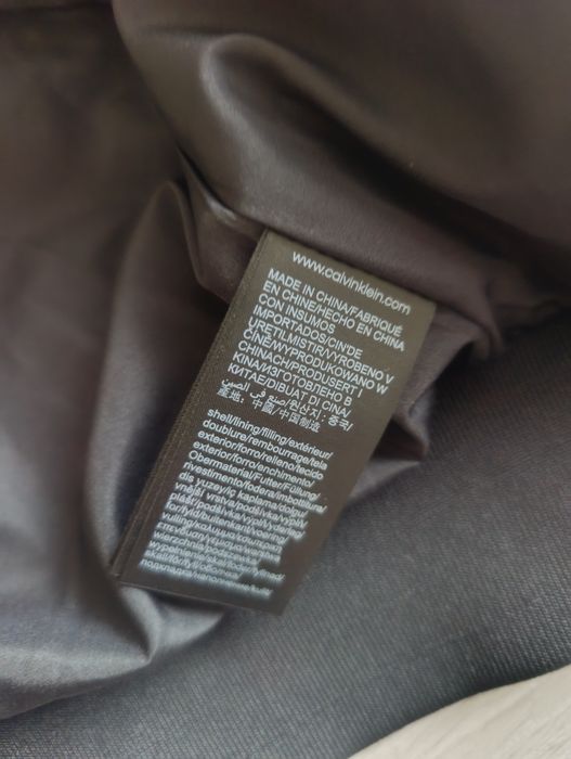 Куртка демісезонна Calvin Klein, куртка Calvin Klein, бомбер Calvin K