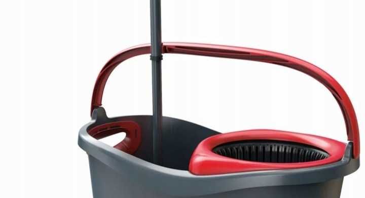 Vileda Turbo – wiadro do mopa z pedałem bez drążka i wkładu w zestawie