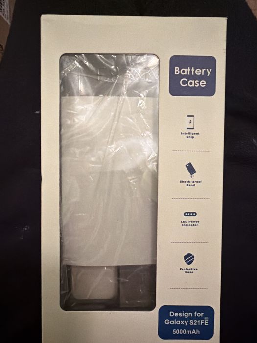 Galaxy s21FE 5000mah etui powerbank ,   s24 ultra 5000 mah etui