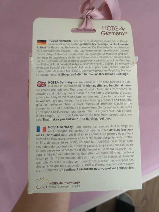 Hobea Germany poduszka na kolki z pestek kamieni wzór małpka