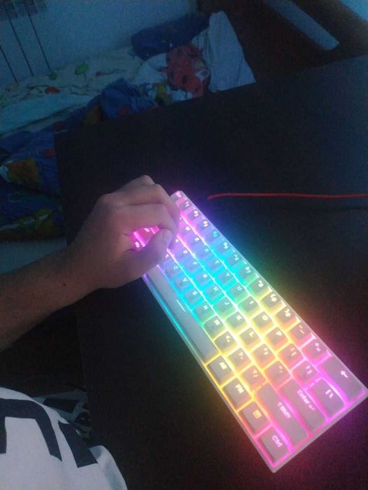 Игровой ПК + монитор + клавиатура + саундбар + кресло