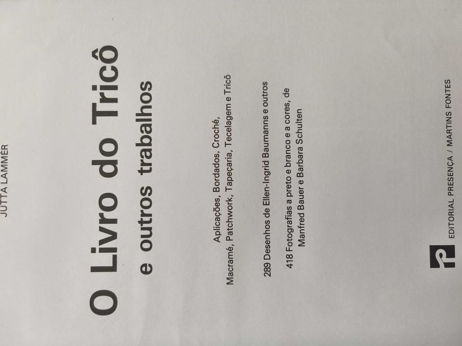 O Livro do Tricô e outros Trabalhos