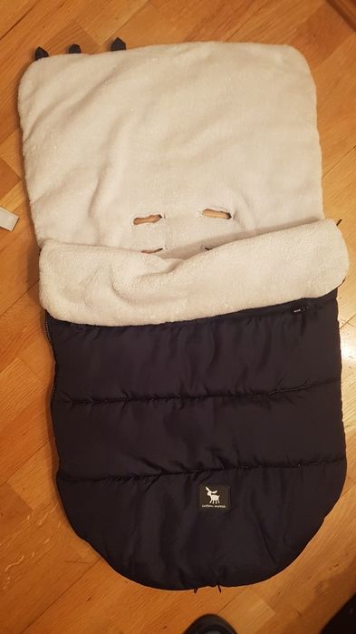 Śpiworek Cotton moose do wózka lub fotelika samochodowego