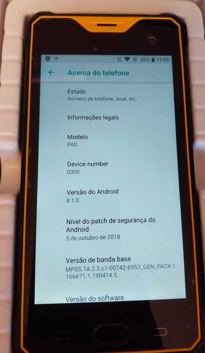 PDA Android Profissional C/ Laser 2D X64