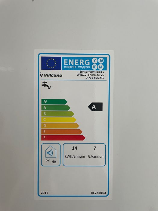 Esquentador VULCANO WTD 11-4 KME 23 (11 L - Ventilado - Gás Natural)