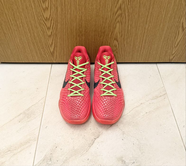 Nike Kobe 6 Protro Reverse Grinch 45 NBA Lakers Bryant