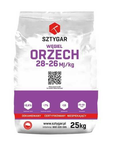 Groszek Sztygar worki 25kg / Opał węgiel