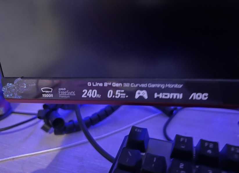 ROG Gaming PC + AOC 32 Polegadas CURVO