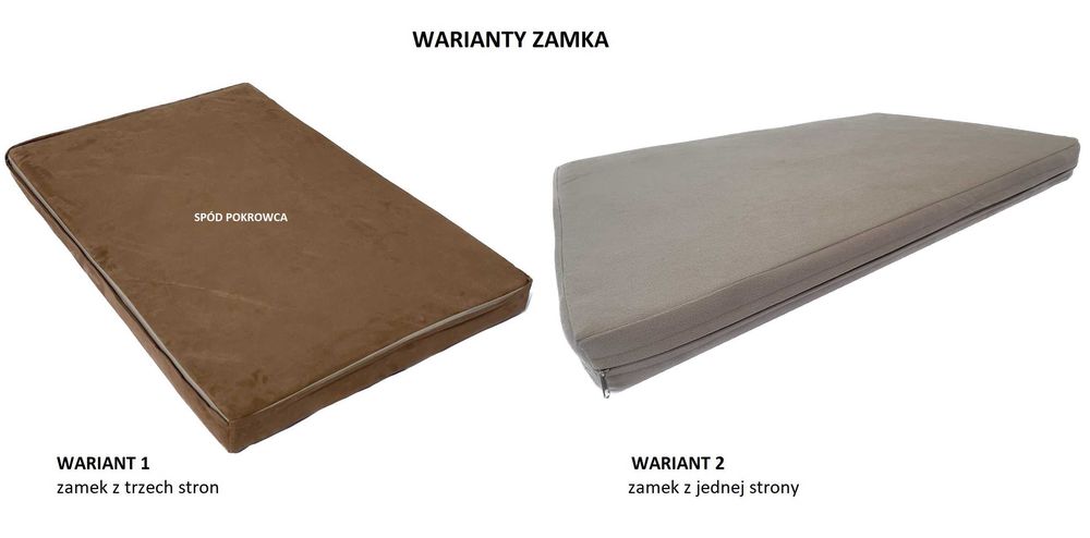Pokrowce na materace i poduszki na wymiar – szycie na zamówienie