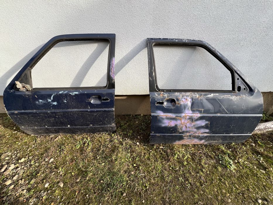 Двері volkswagen golf II 2 , передні.Лонджерон, четвертина кузов