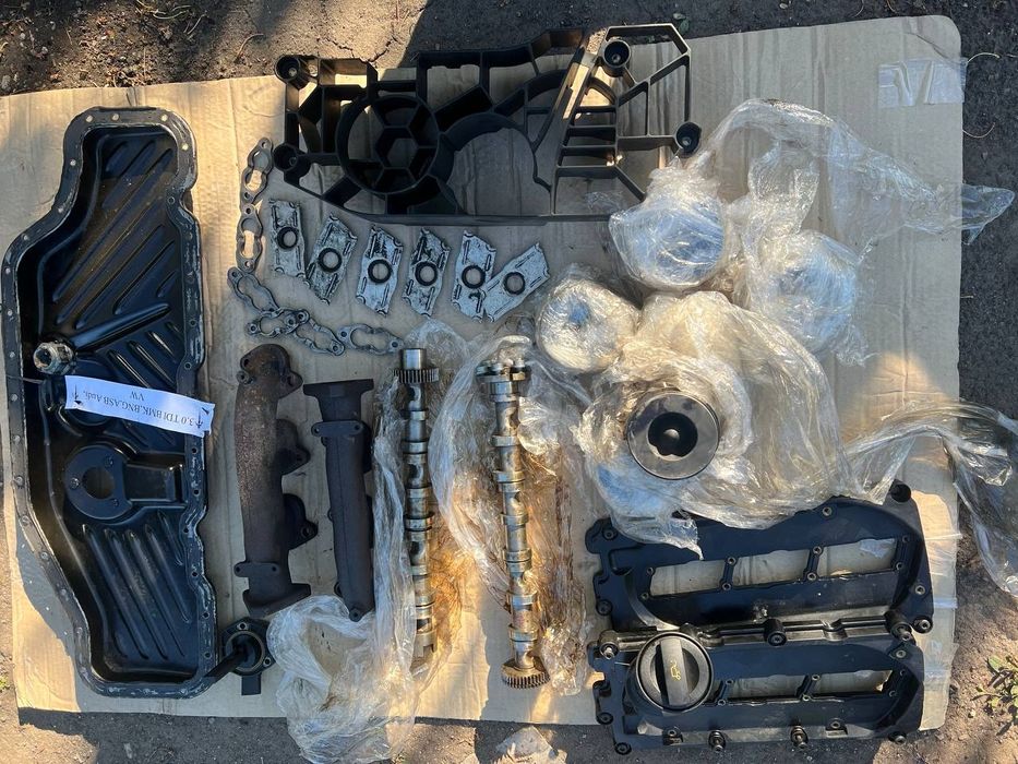 Остатки двигателя audi, vw 3.0 tdi bmk,bng,asb