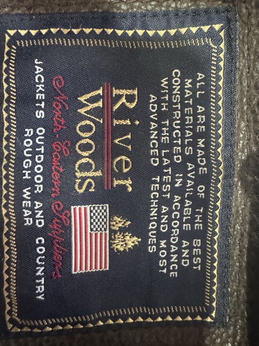 Casaco couro homem River Woods