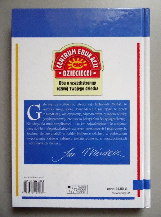 Szkolny słownik synonimów 7-12 lat Tomasz Mika