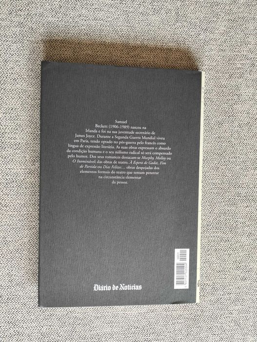 Livro "Fim de partida" de Samuel Beckett