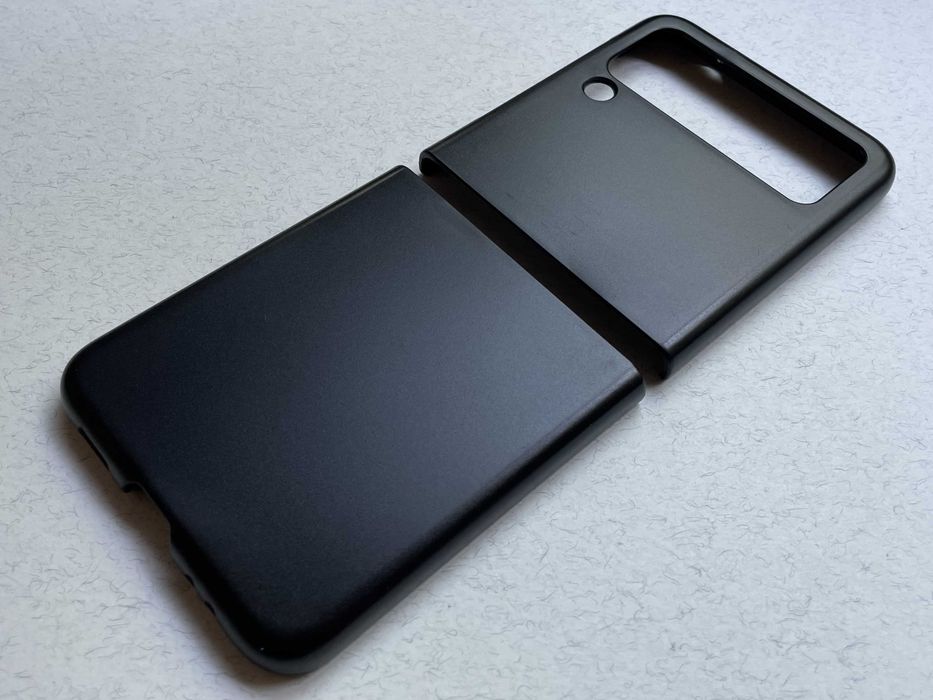 Samsung Galaxy Flip 3 чохол чорний матовий пластик чехол накладка