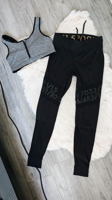 Legginsy sportowe r 36 h&m - gratis stanik